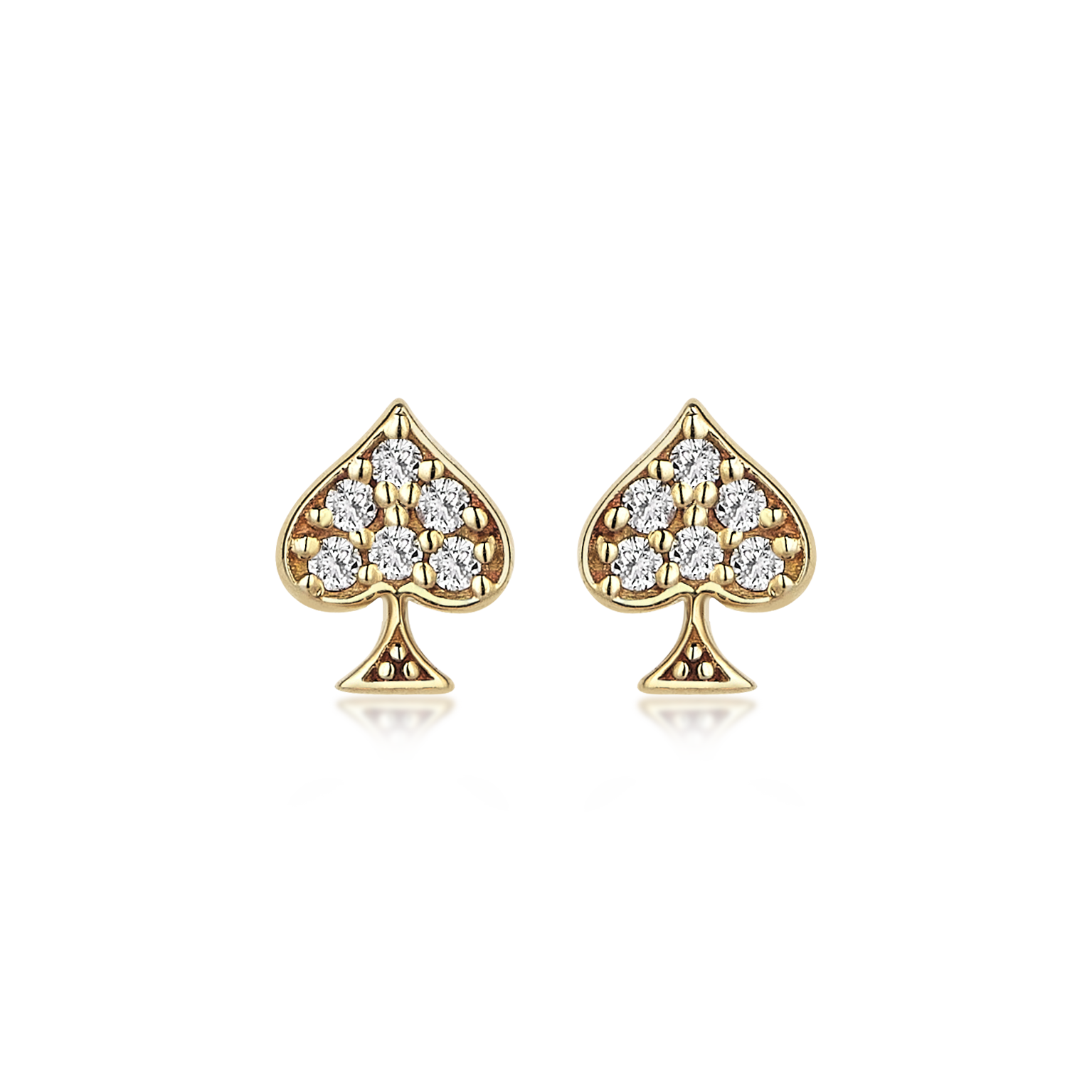 SPADES MINI EARRING