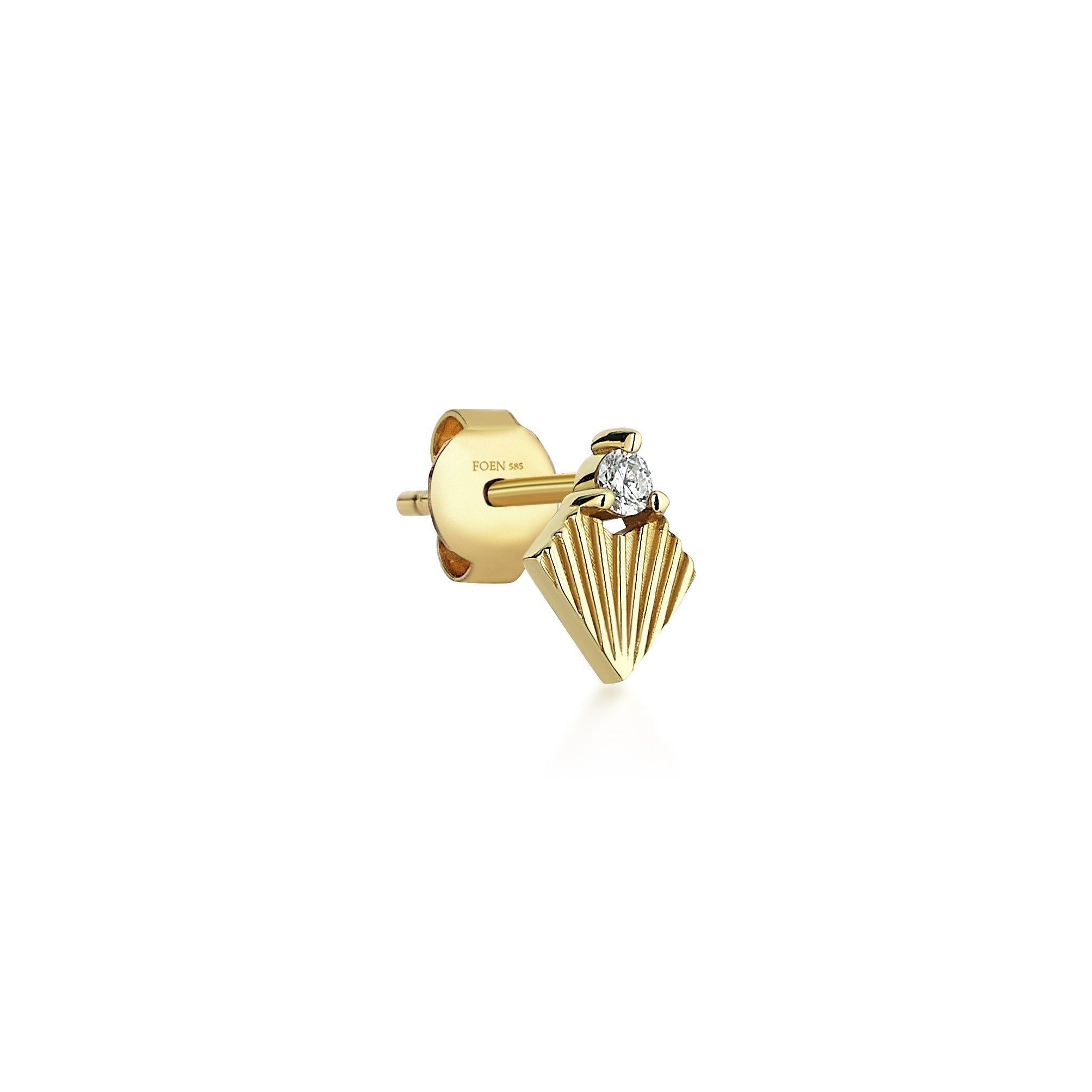 ROCKET HEART MINI EARRING
