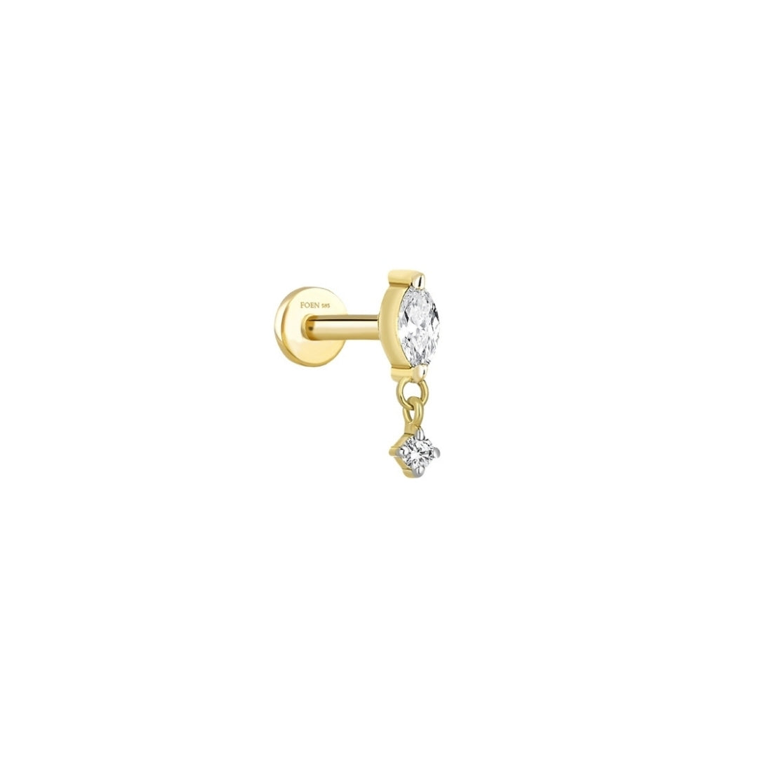 Marquise Drop Piercing