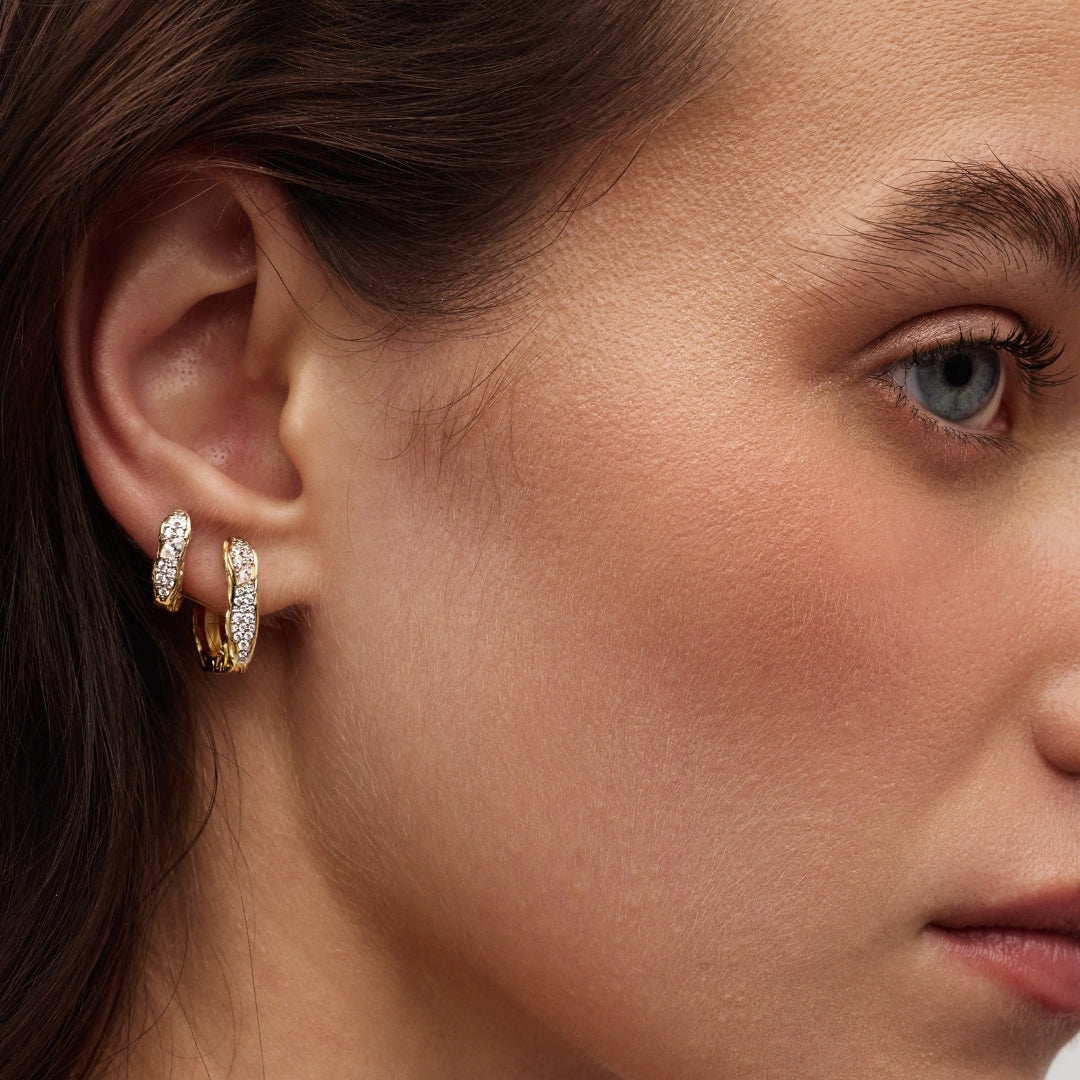 Pyra Petite Hoop Earring