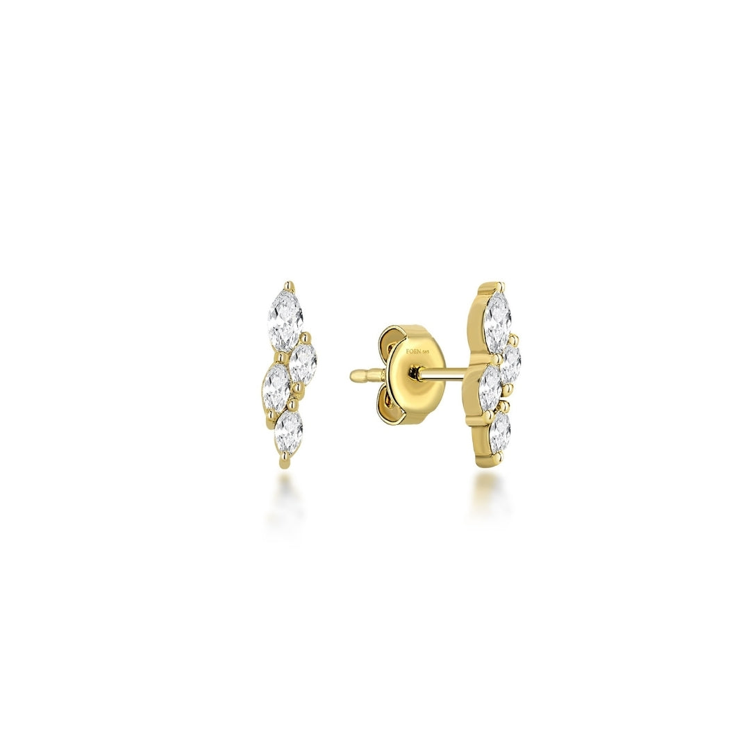 MARQUISE BAR MINI EARRING