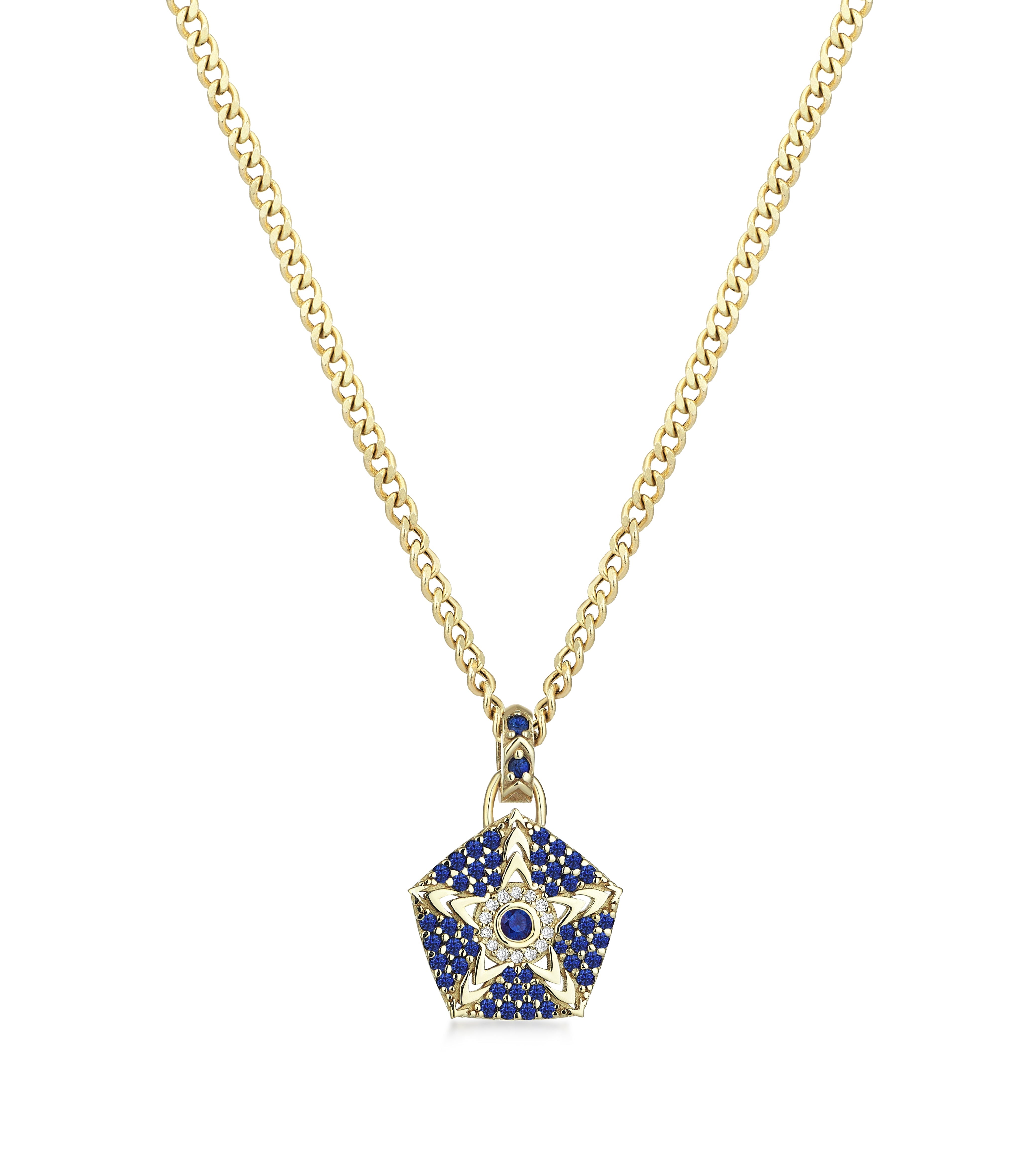 ASTELA WITH SAPPHIRE NECKLACE