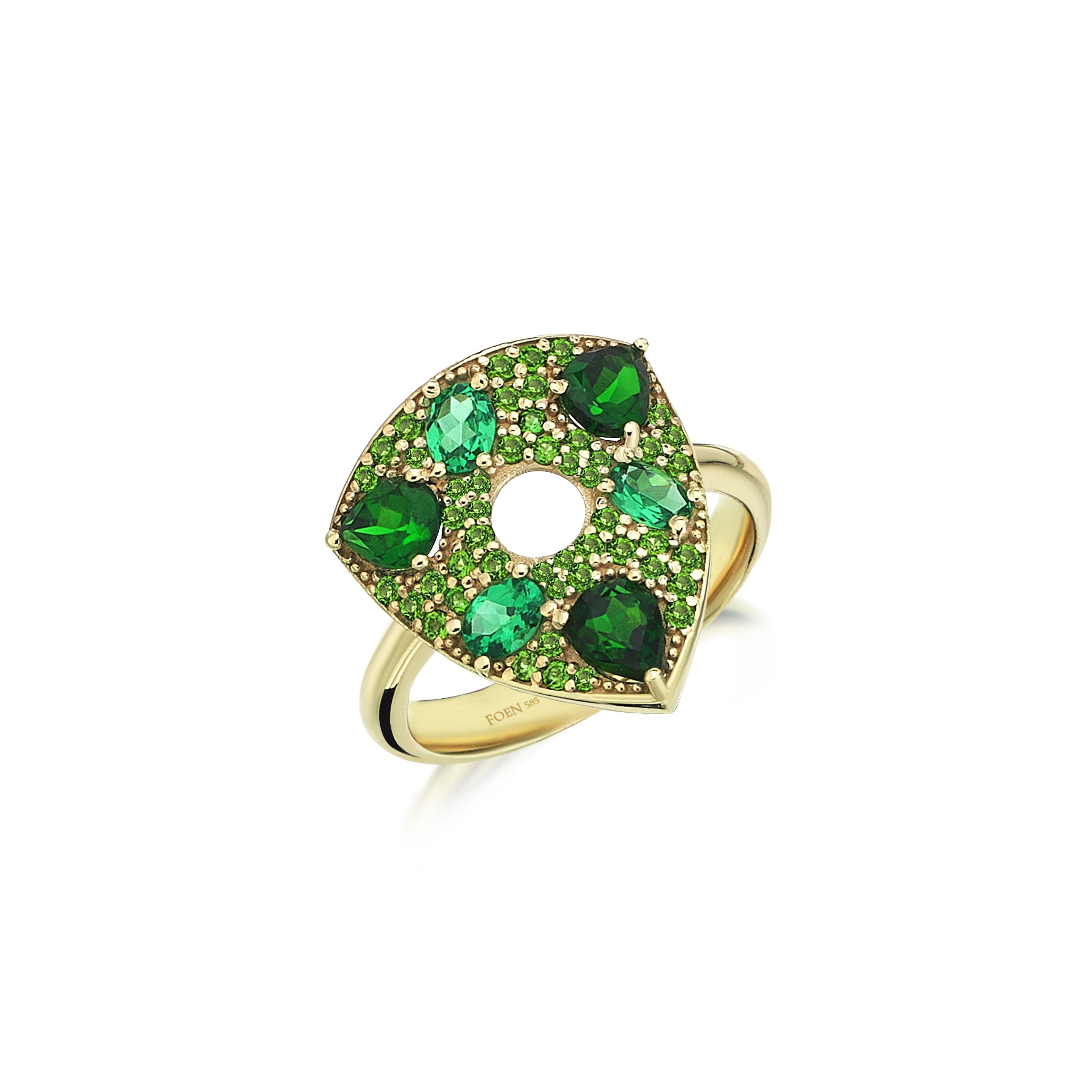 RHEA WITH TSAVORITE RING