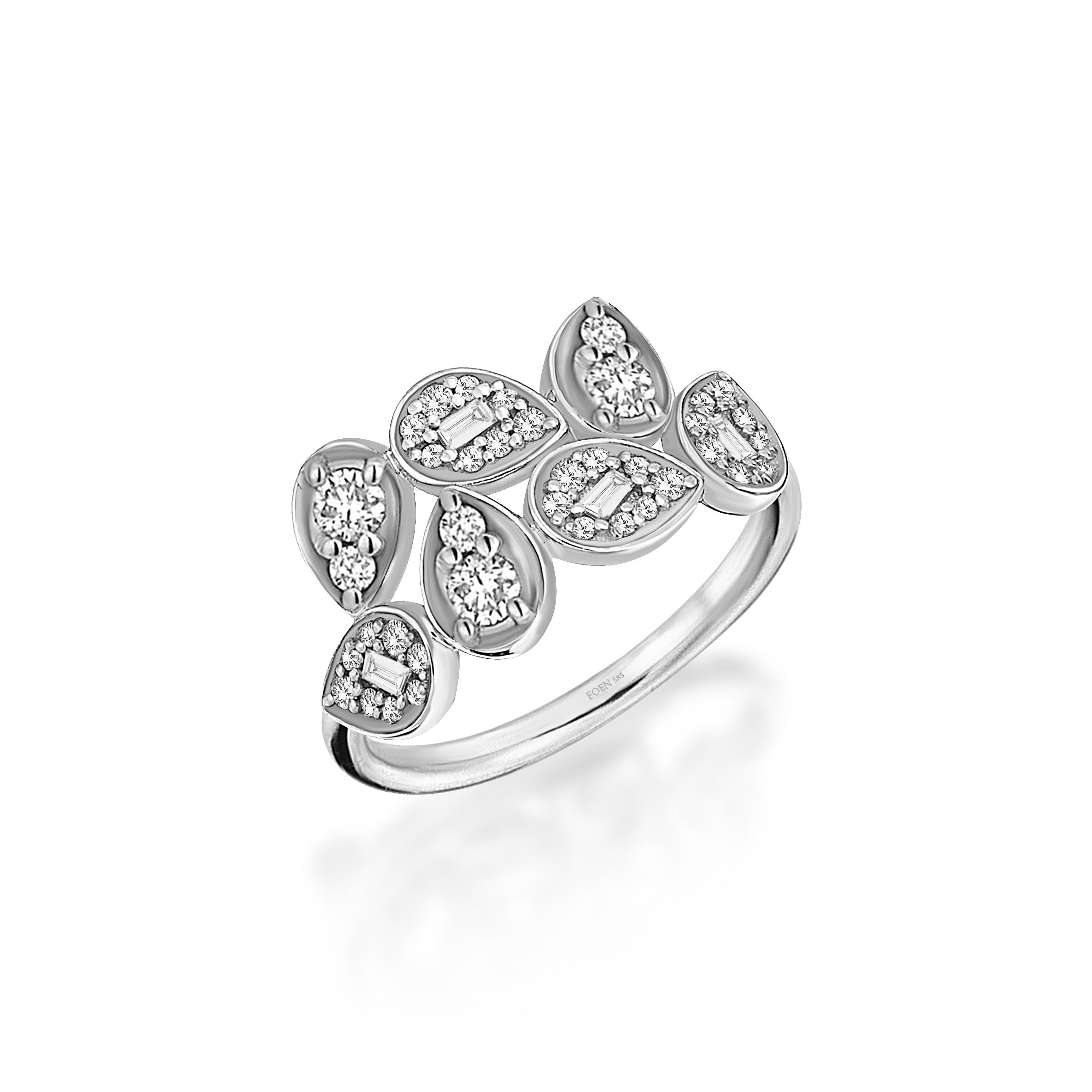 DROVA BAGUETTE RING DIAMOND
