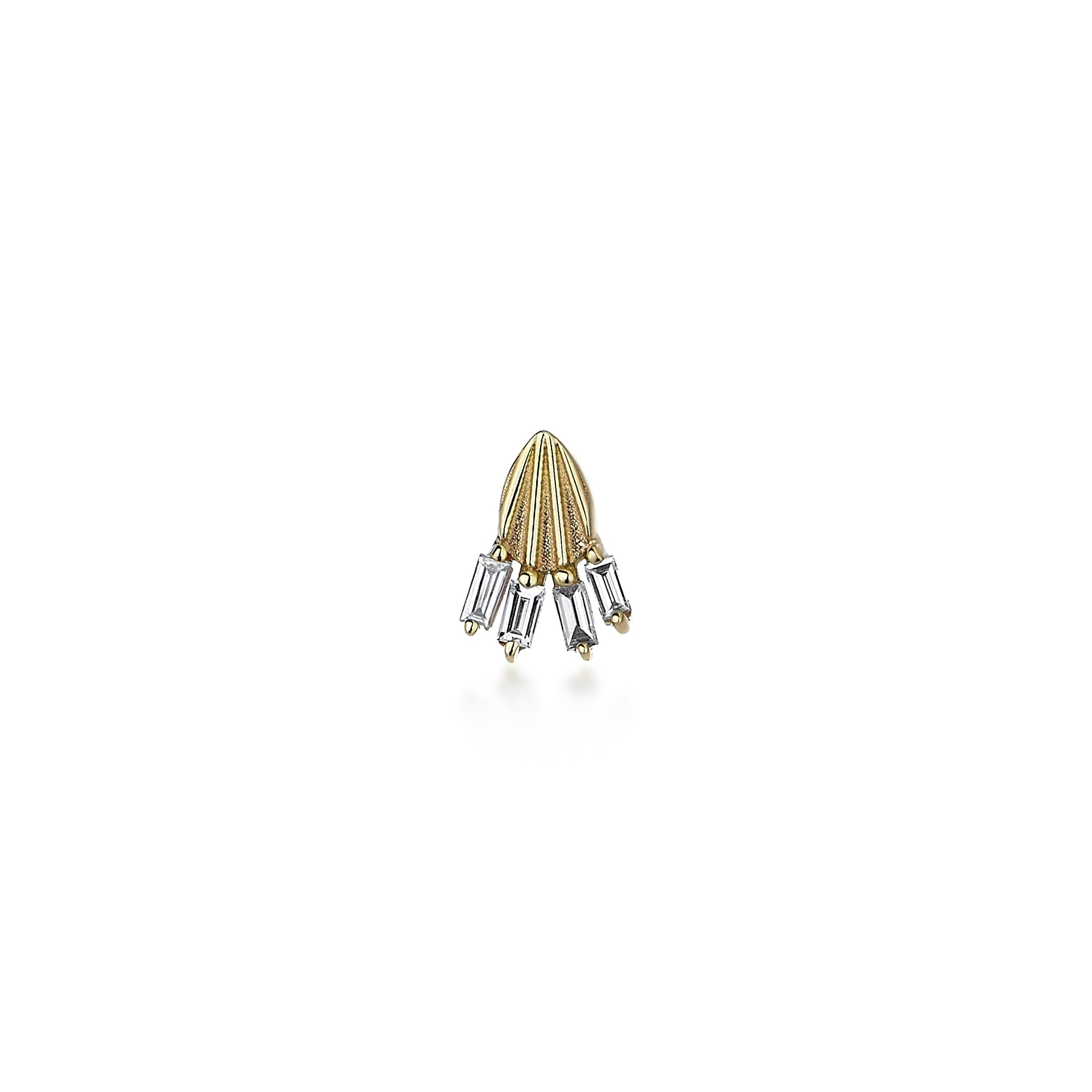 ROCKET BAGUETTE MINI EARRING