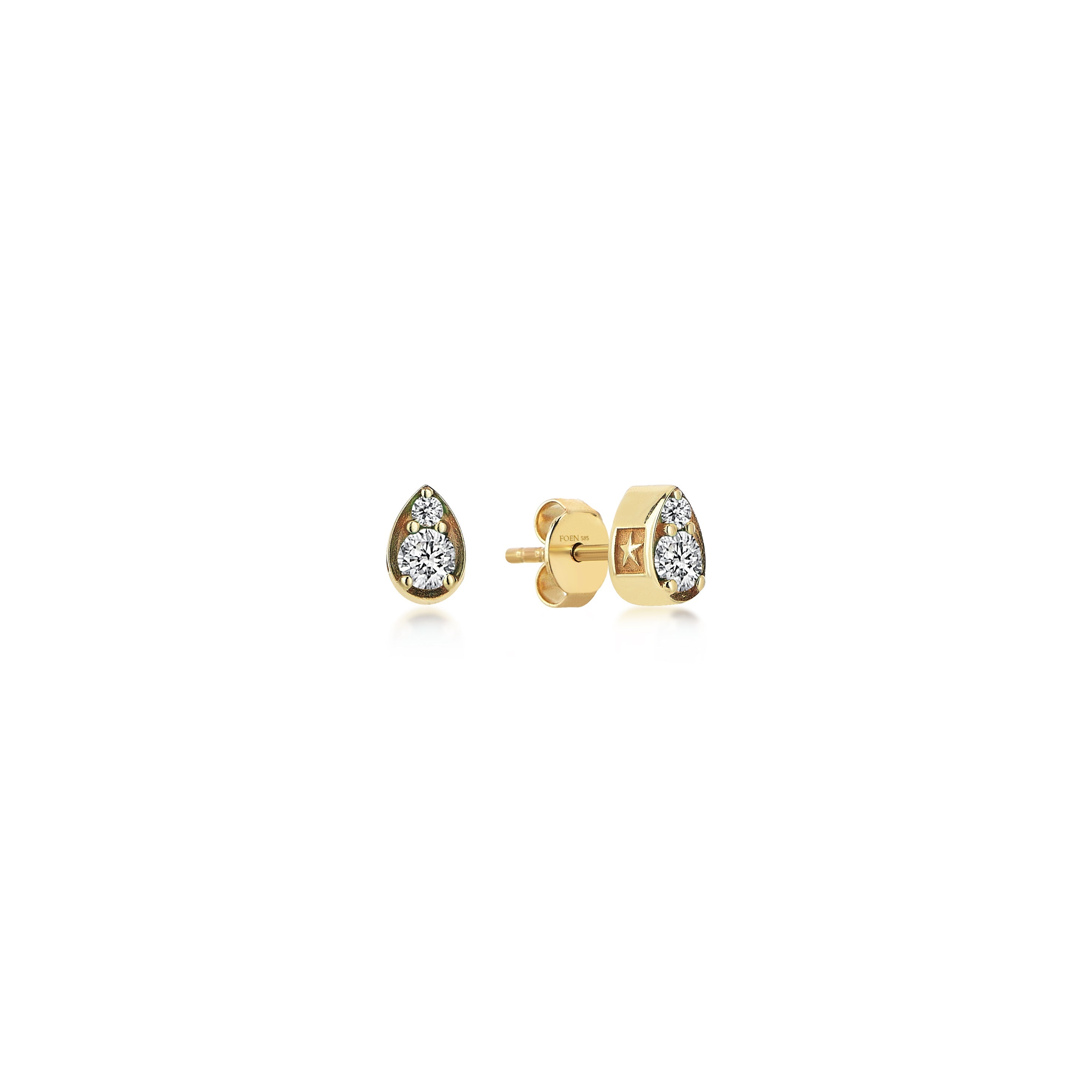 DROVA DIAMOND EARRING - SMALL