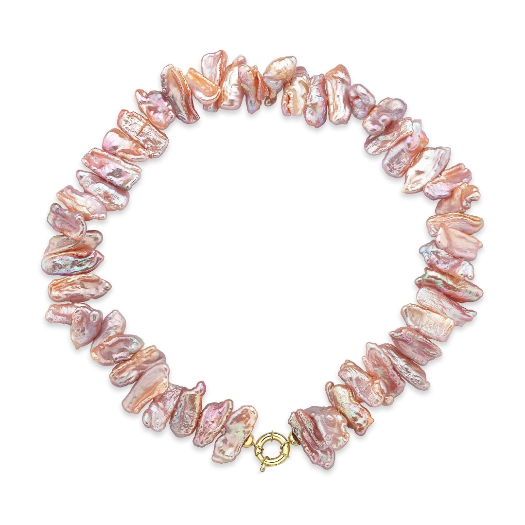 Perla Choker Pink