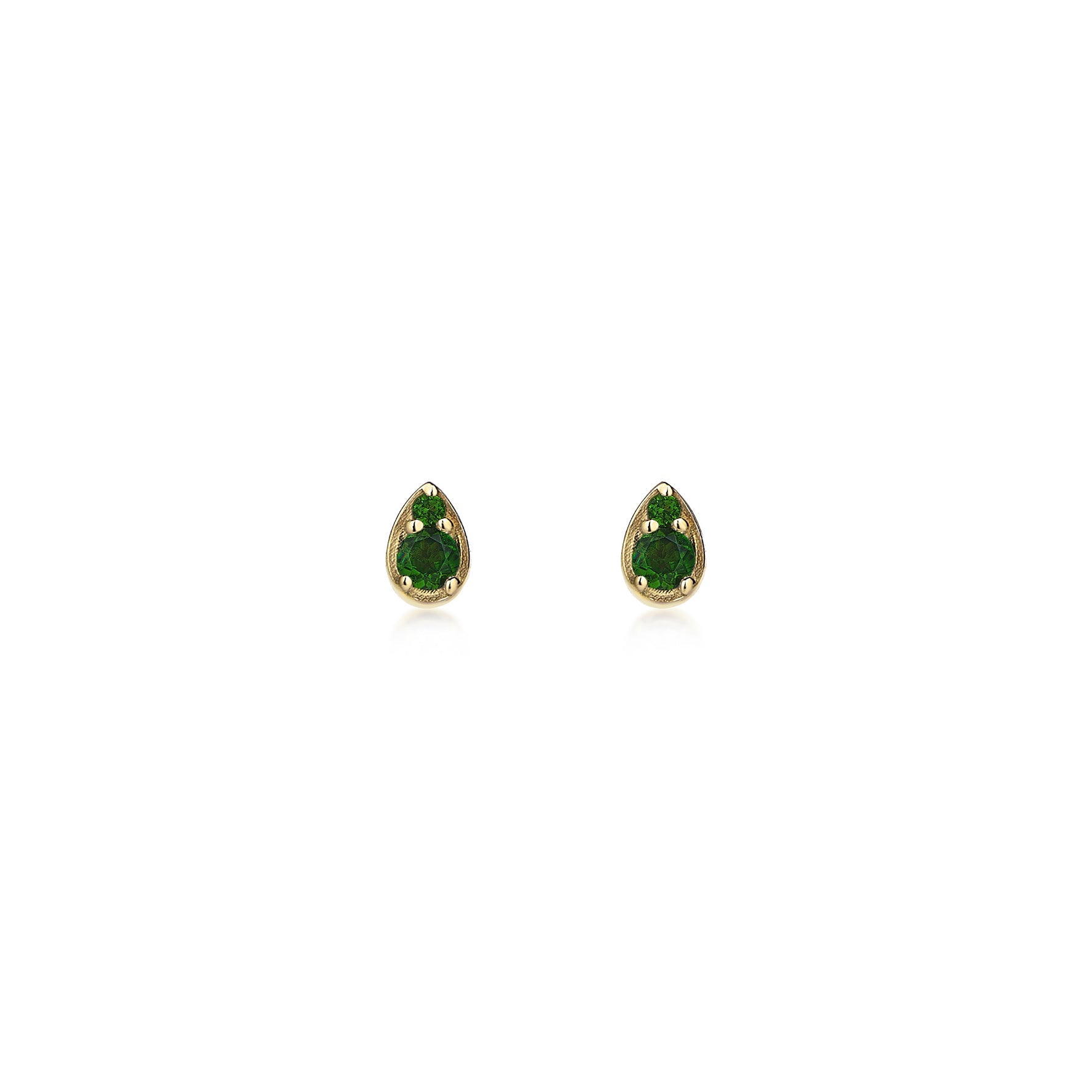 DROVA EMERALD EARRING - MINI