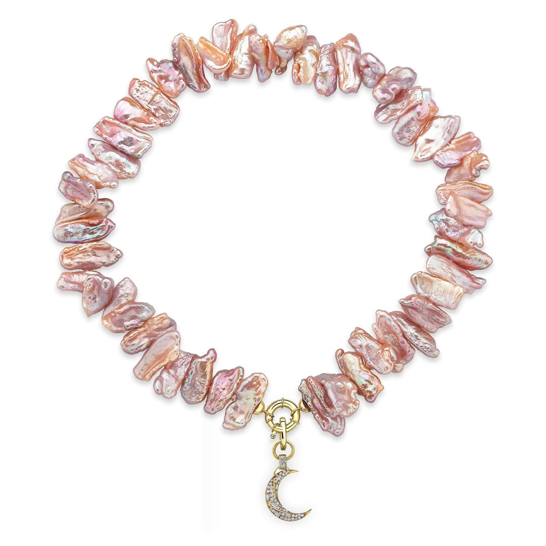 Perla Choker Pink