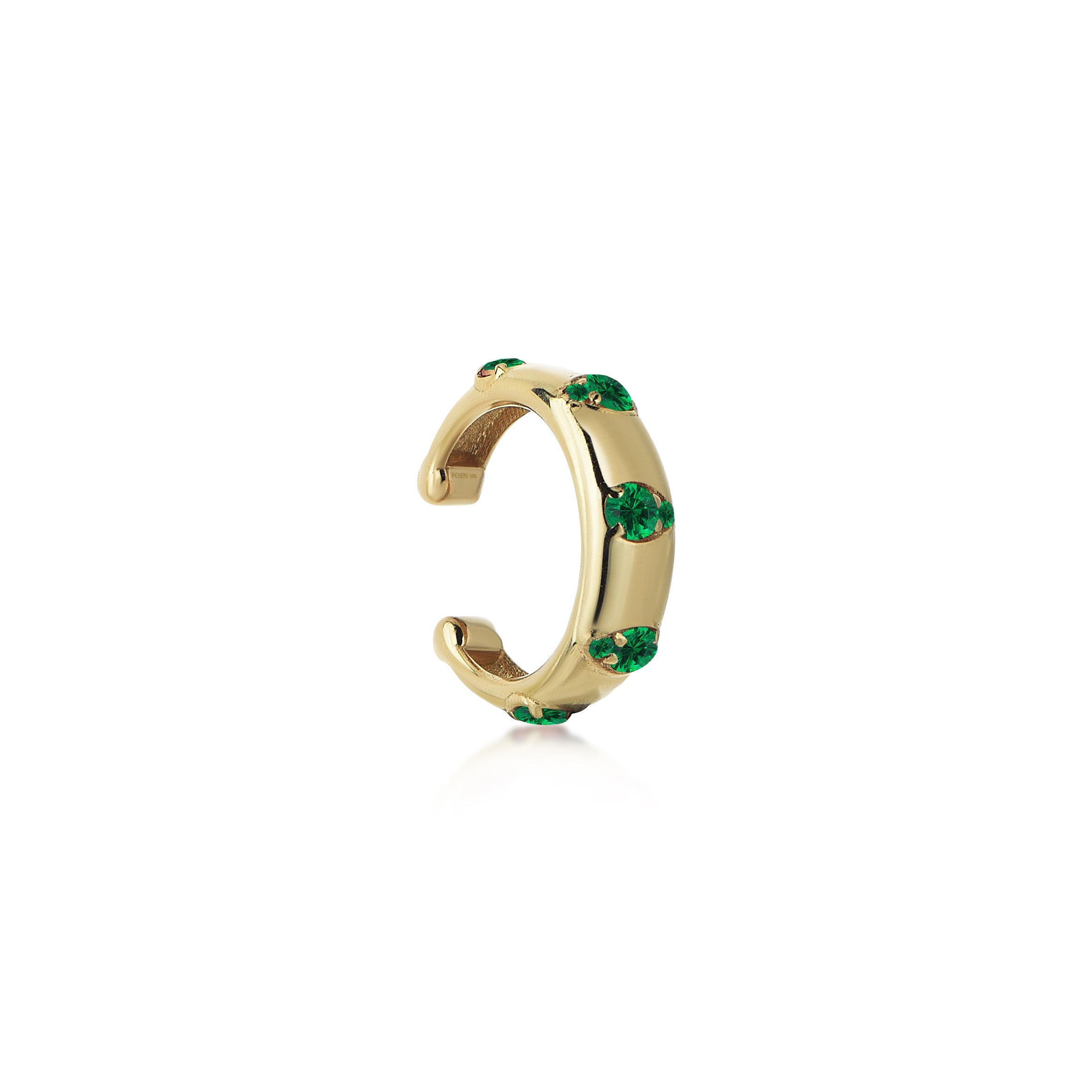 ETERNAL DROP CUFF EMERALD