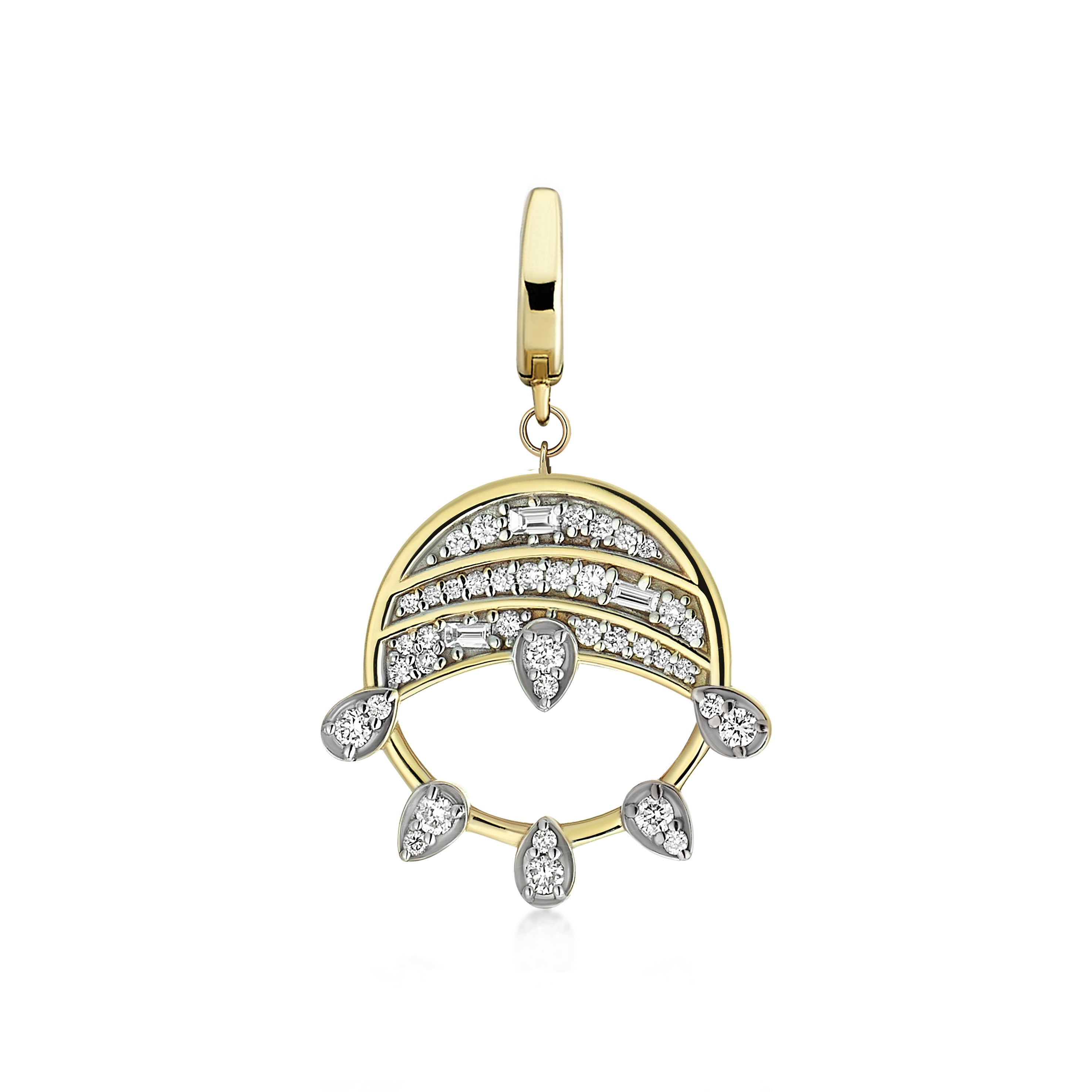 SUN DROPS PENDANT WITH CLIPS