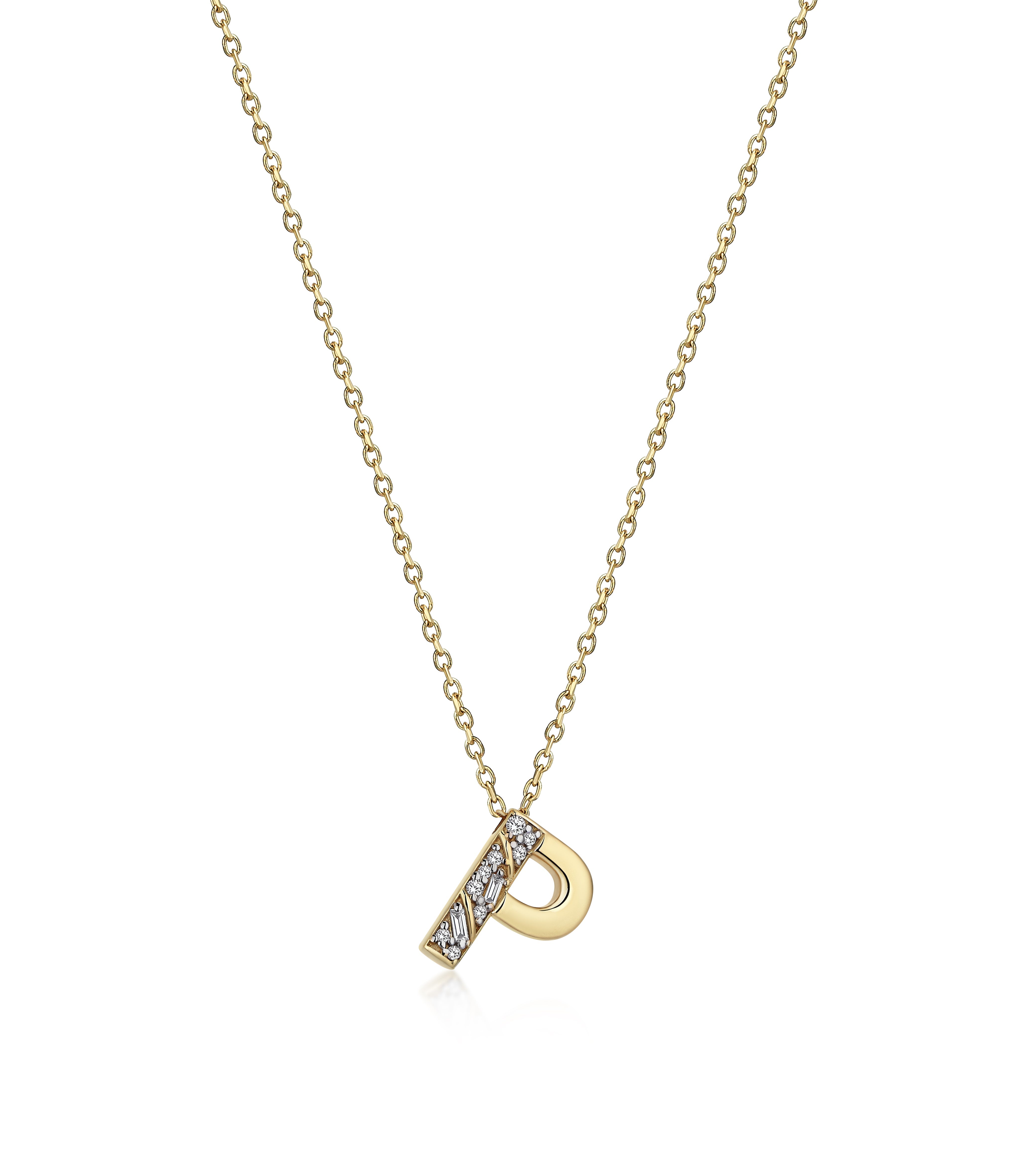 TIMELESS INITIALS P NECKLACE