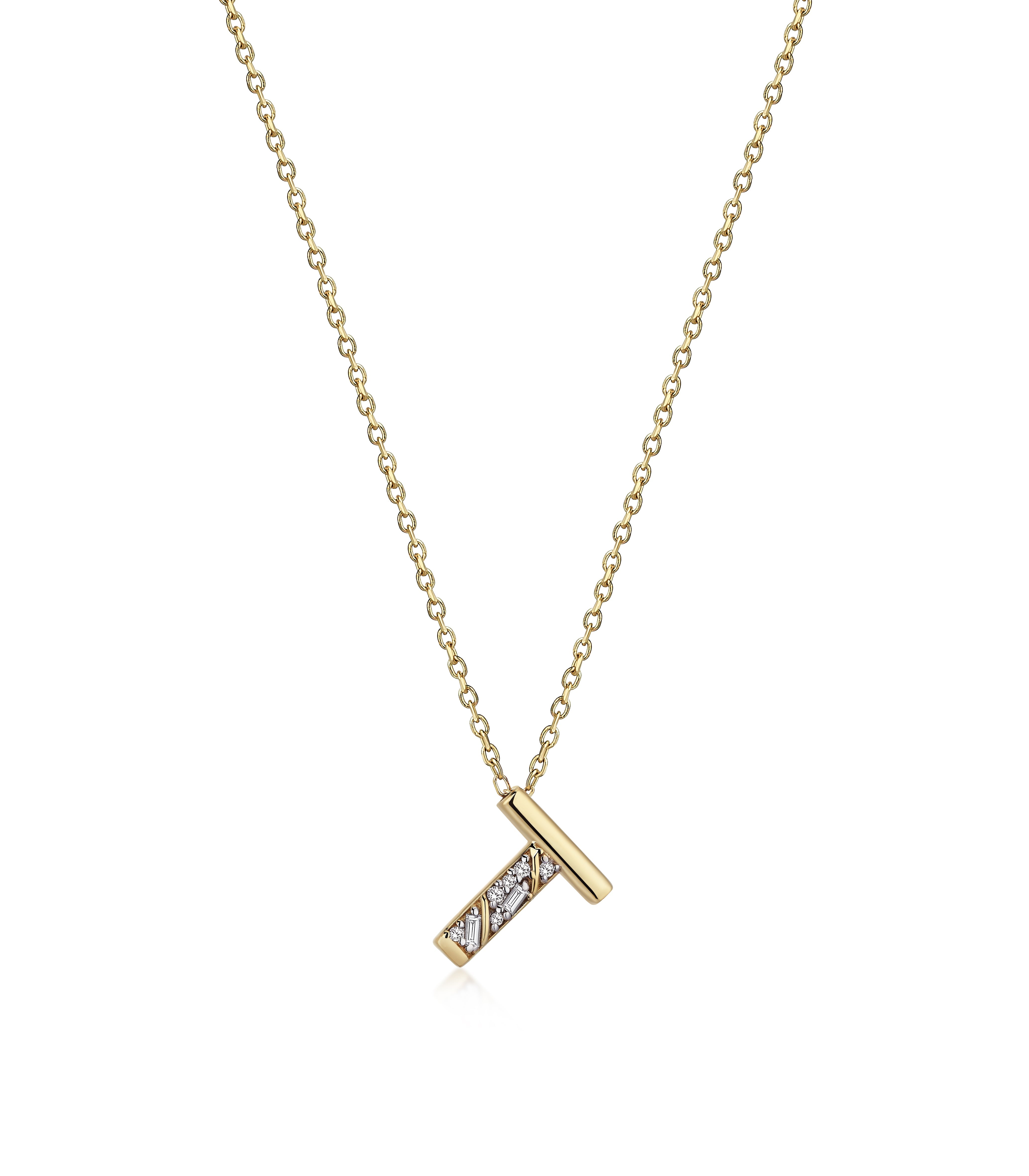 TIMELESS INITIALS T NECKLACE