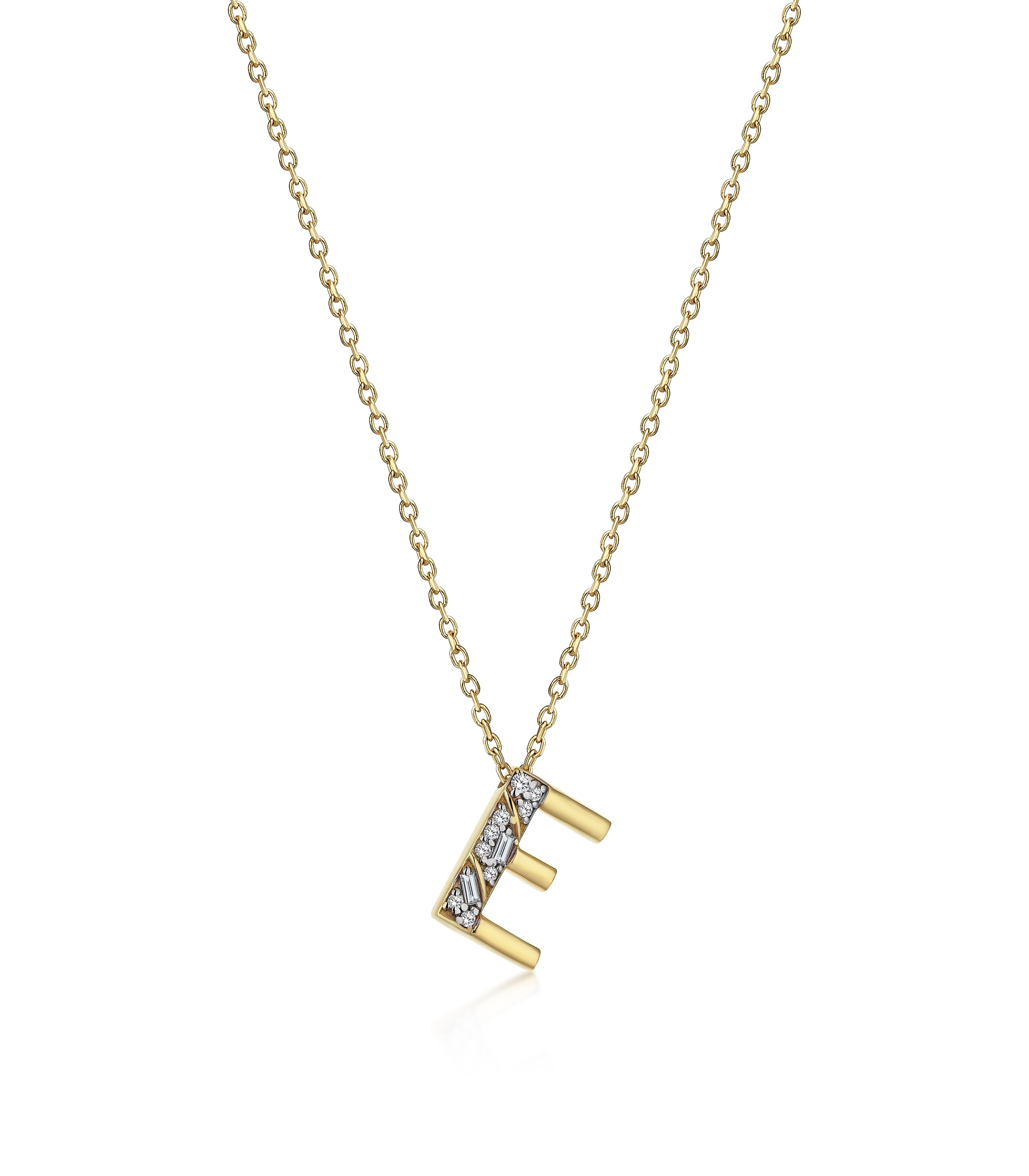 TIMELESS INITIALS E NECKLACE