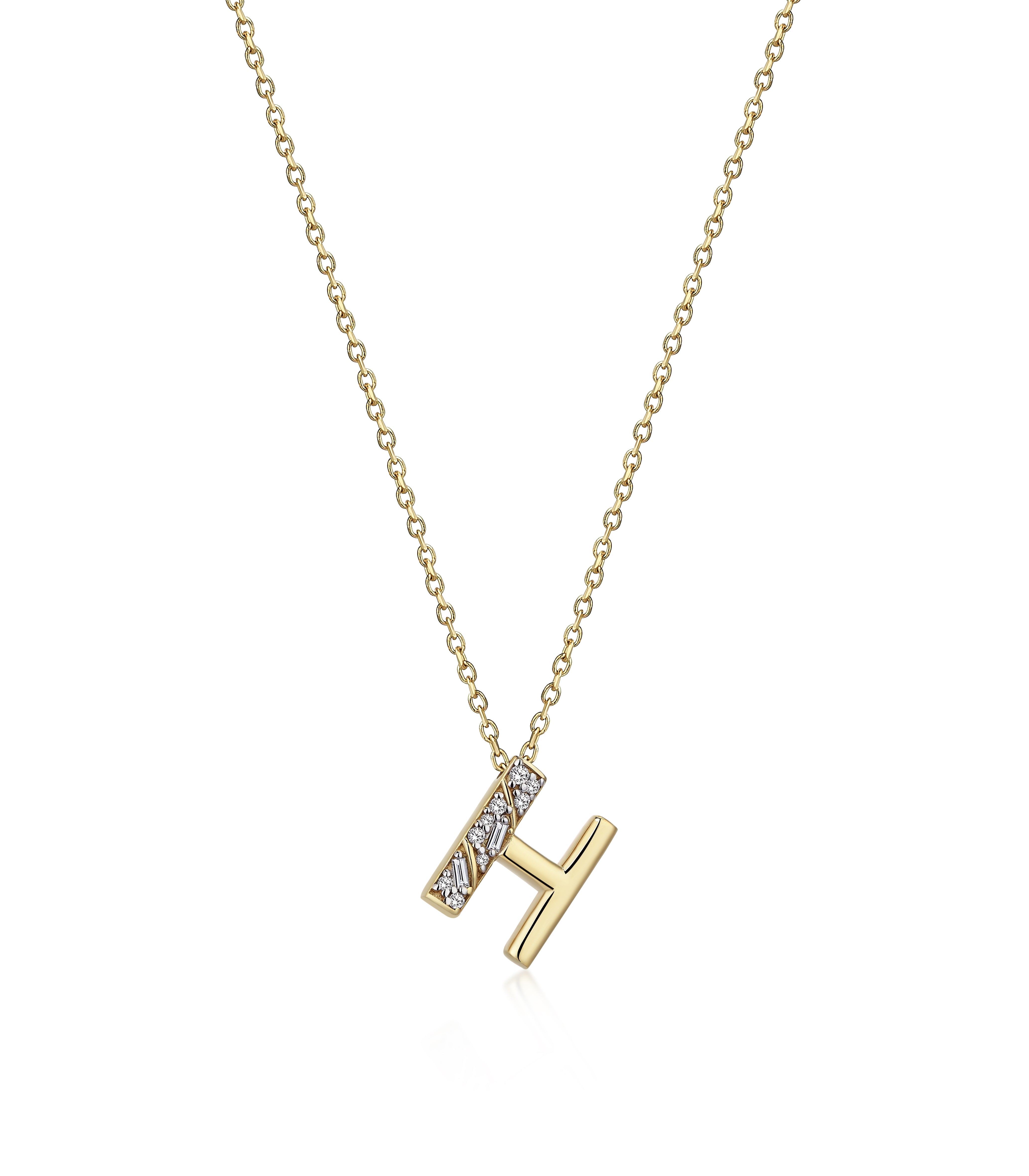 TIMELESS INITIALS H NECKLACE