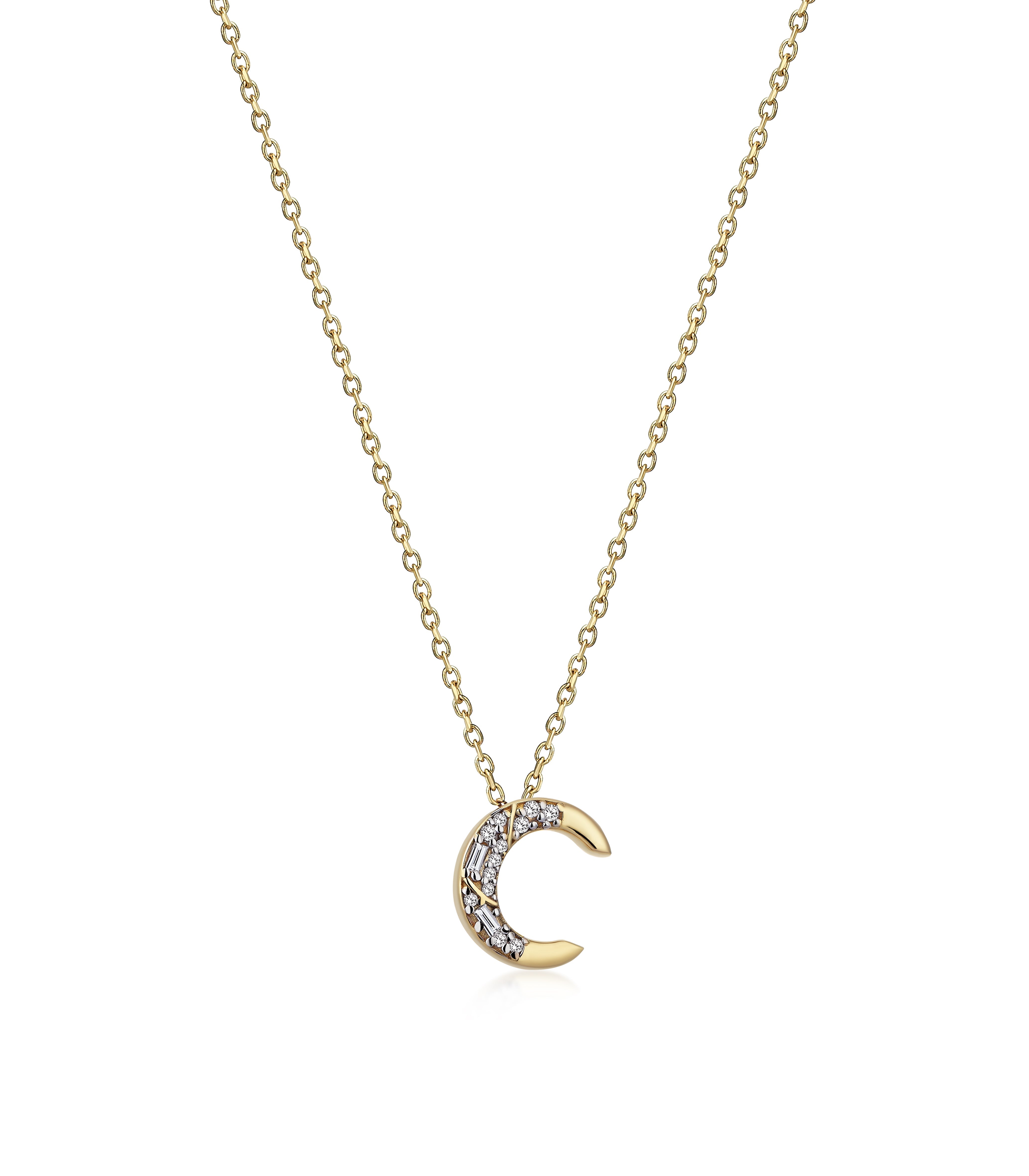 TIMELESS INITIALS C NECKLACE