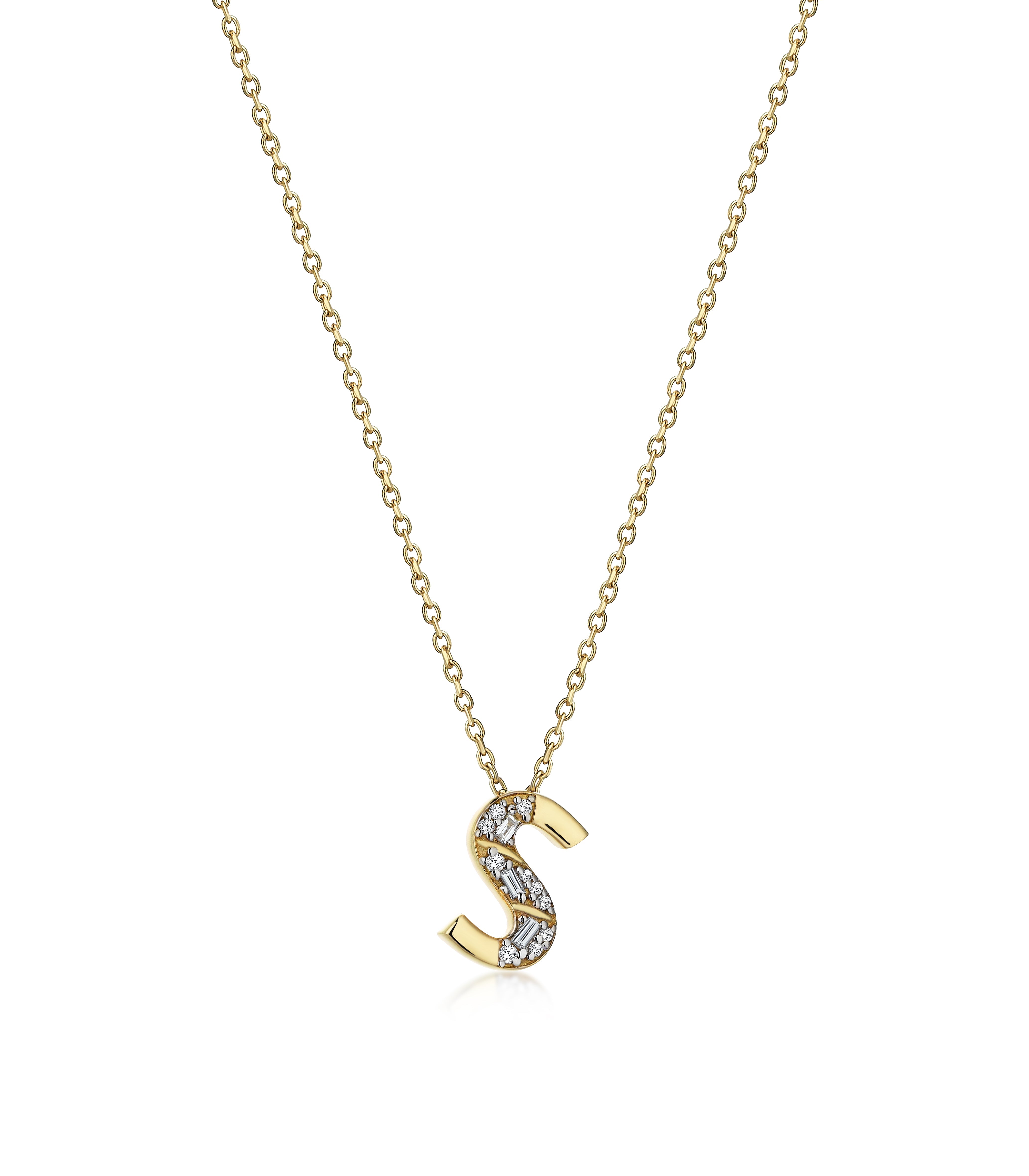 TIMELESS INITIALS S NECKLACE