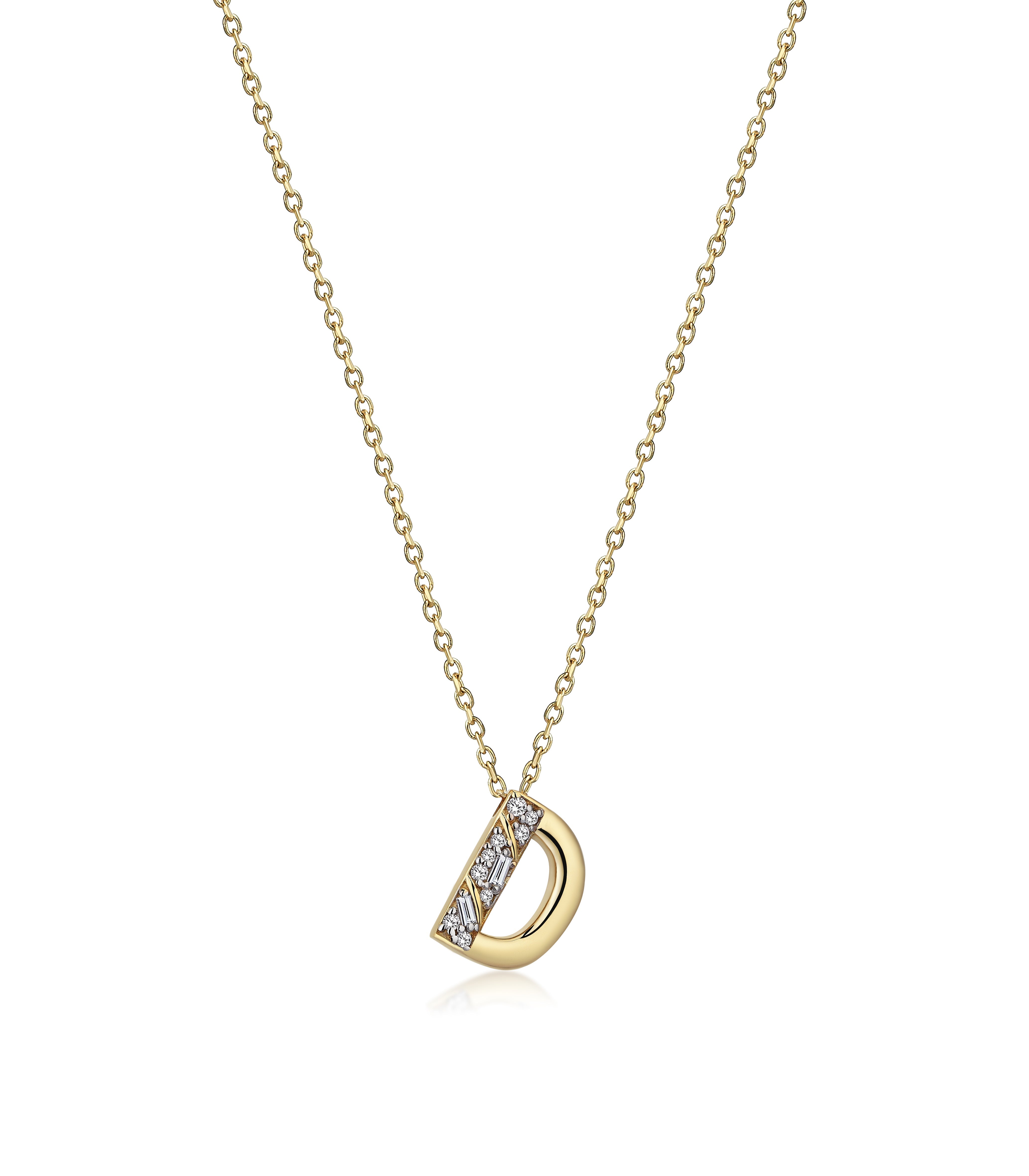 TIMELESS INITIALS D NECKLACE