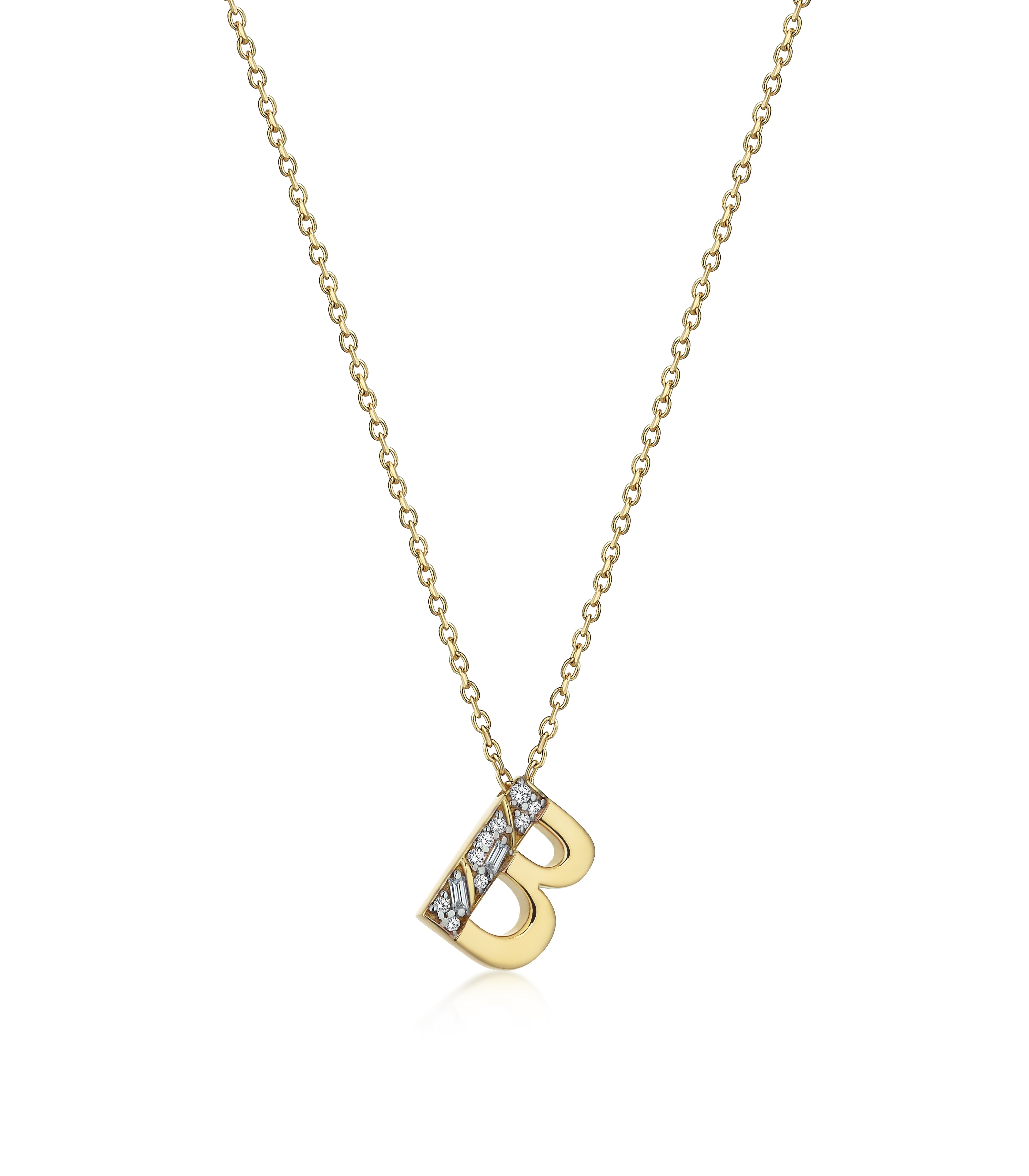 TIMELESS INITIALS B NECKLACE