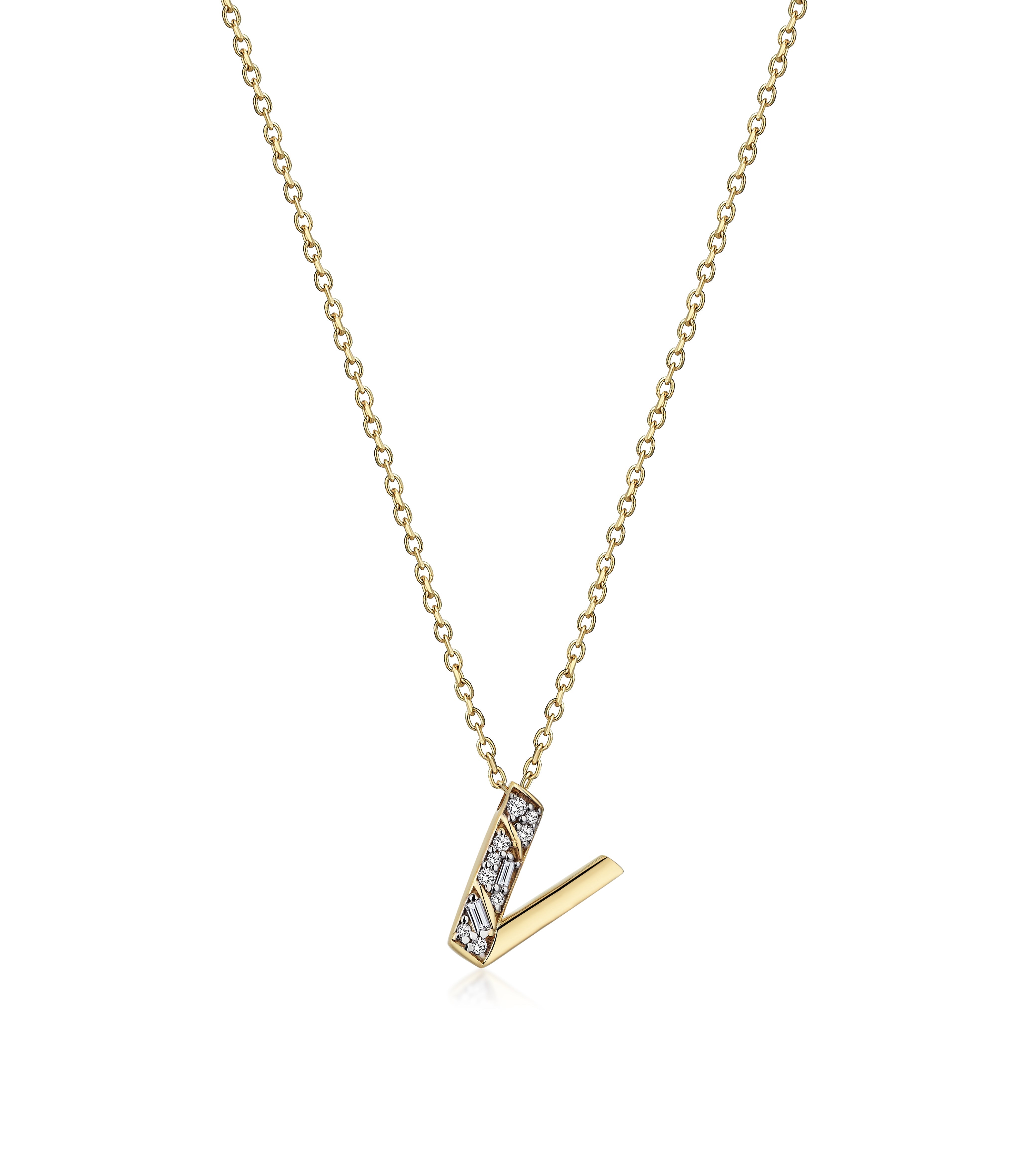 TIMELESS INITIALS V NECKLACE