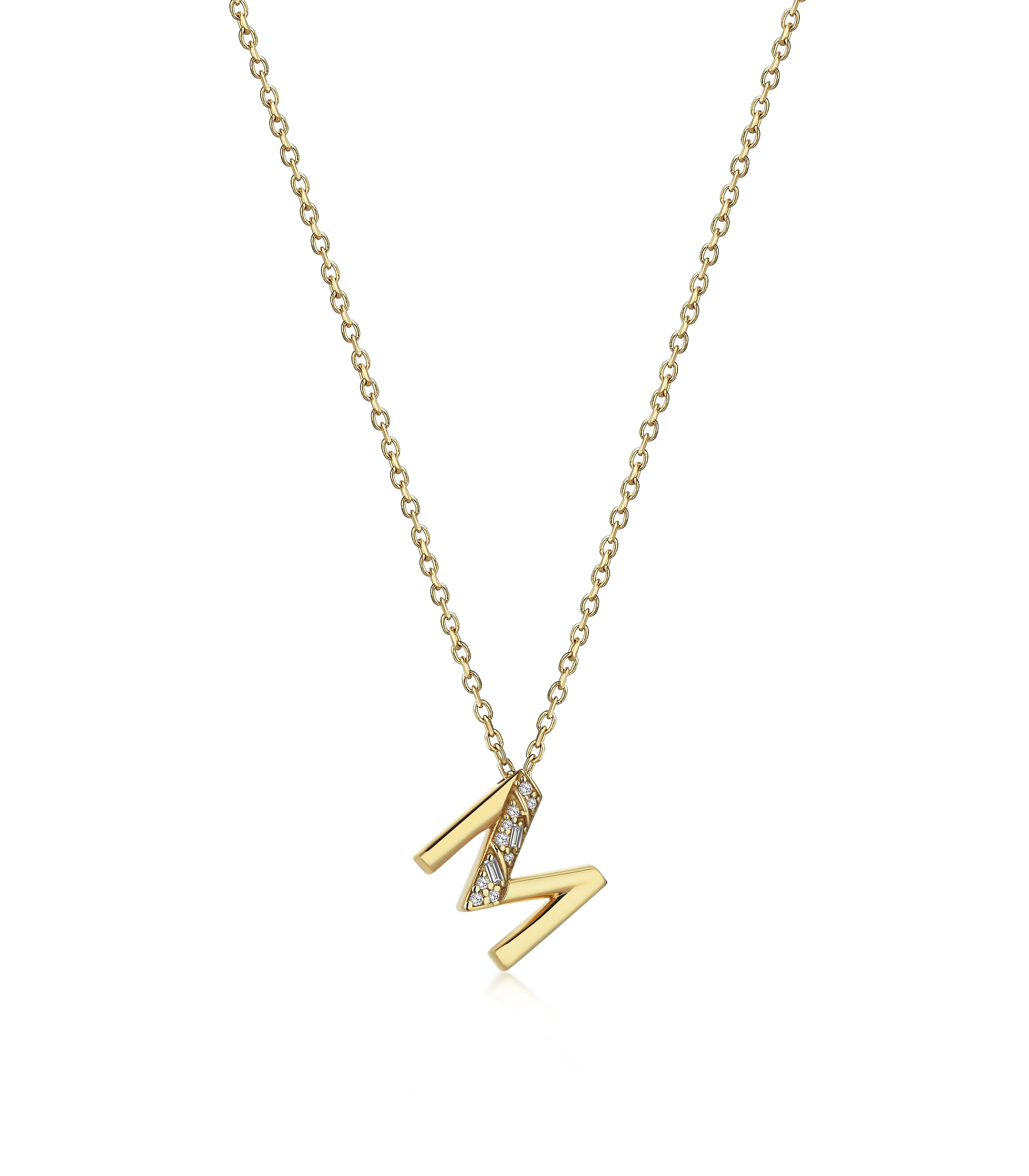 TIMELESS INITIALS M NECKLACE