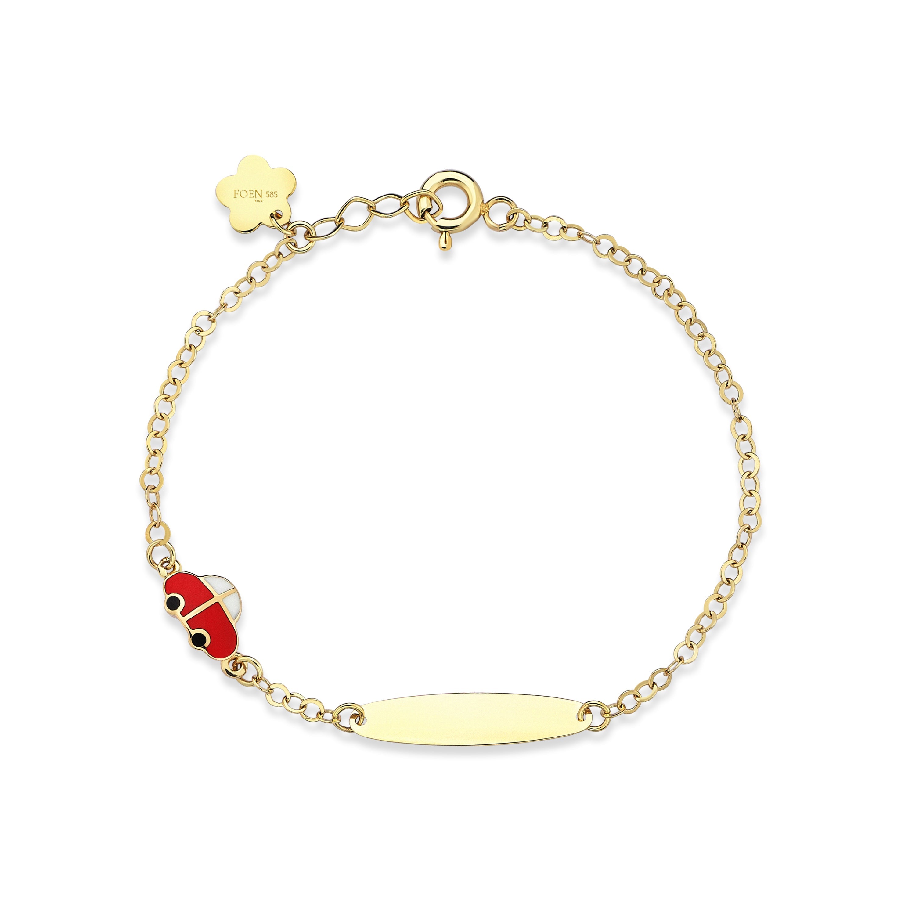 ID BRACELET - RED CAR