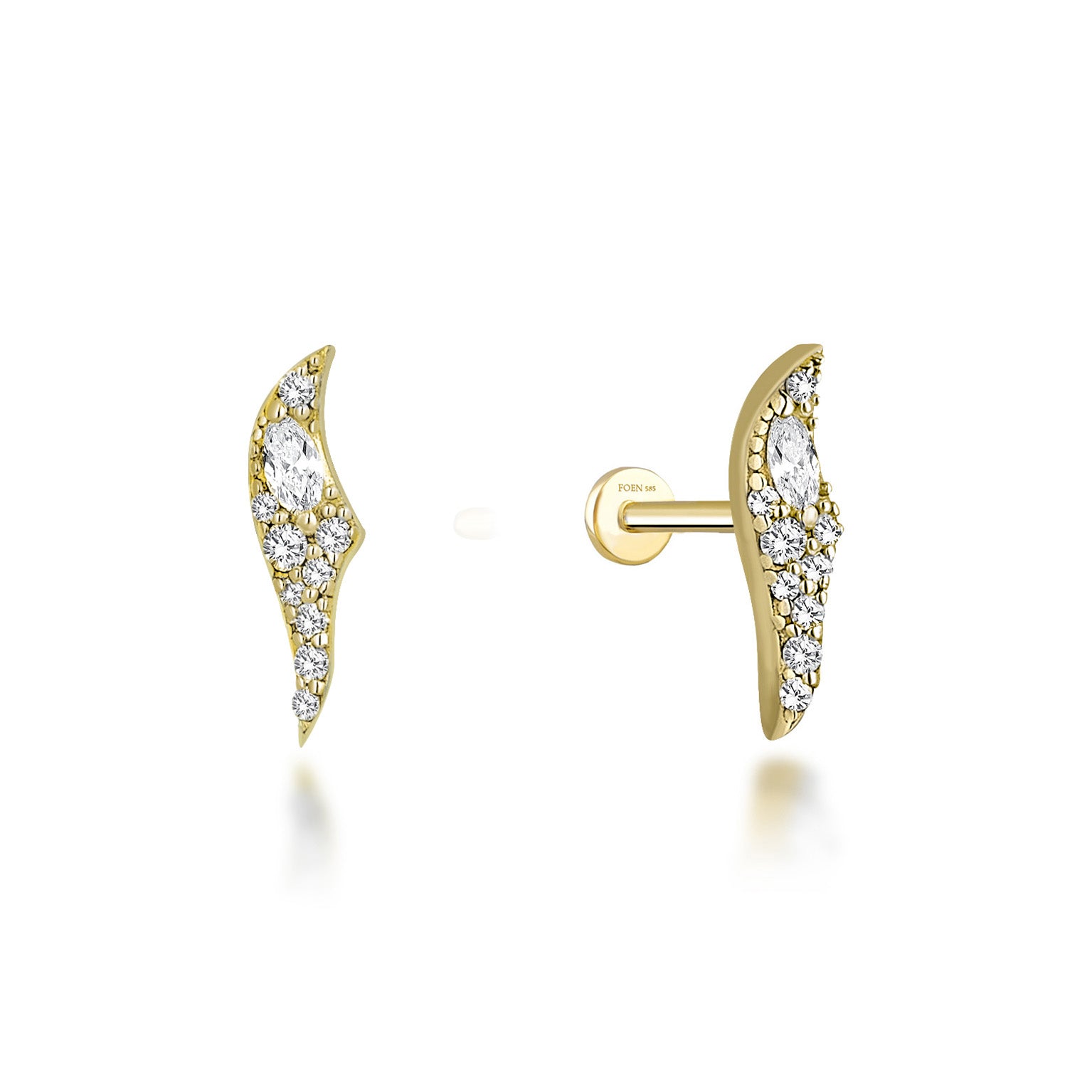 MARQUISE WING PIERCING