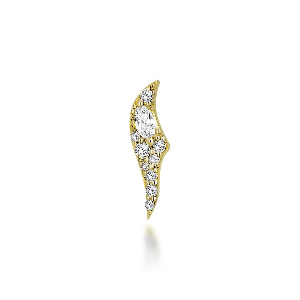 MARQUISE WING MINI EARRING