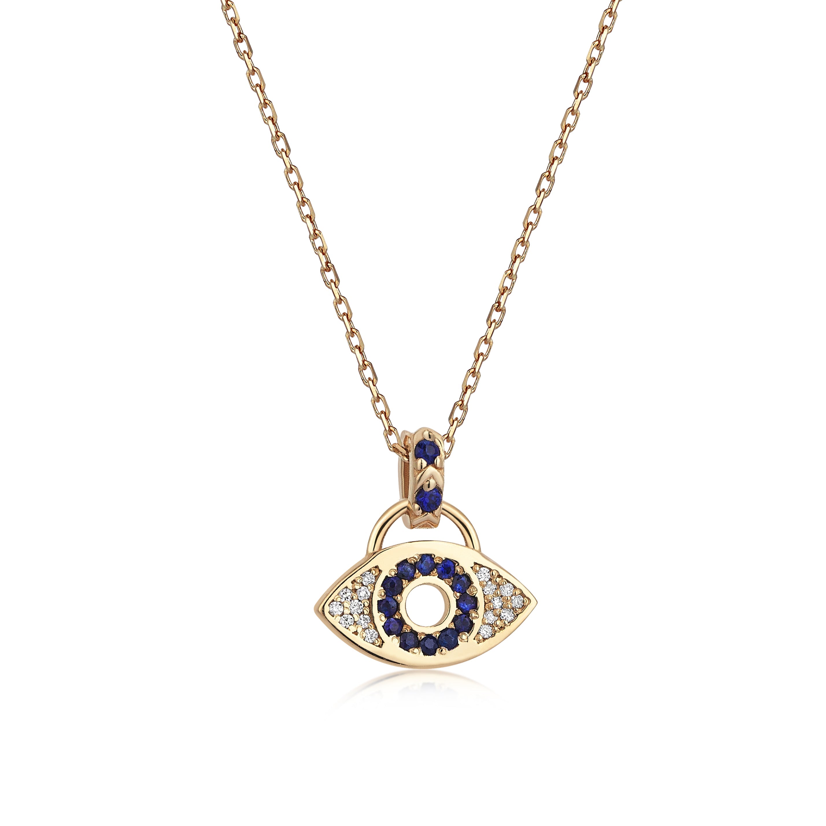 GLEYTA WITH SAPPHIRE NECKLACE